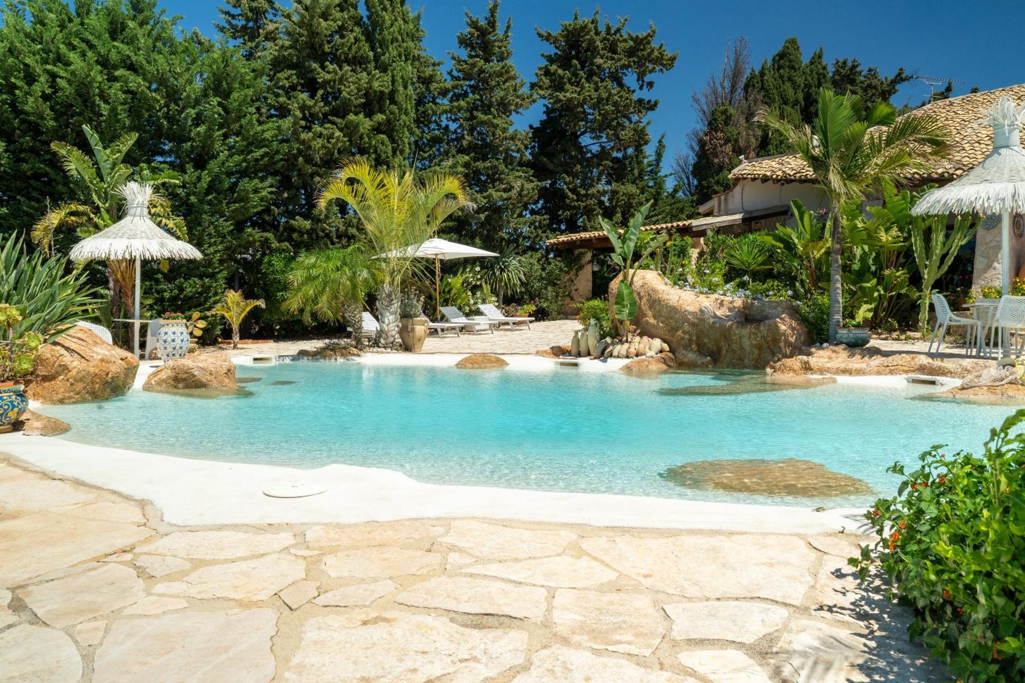 Casa Vacanze Verdemare Con Piscina 里贝拉 外观 照片