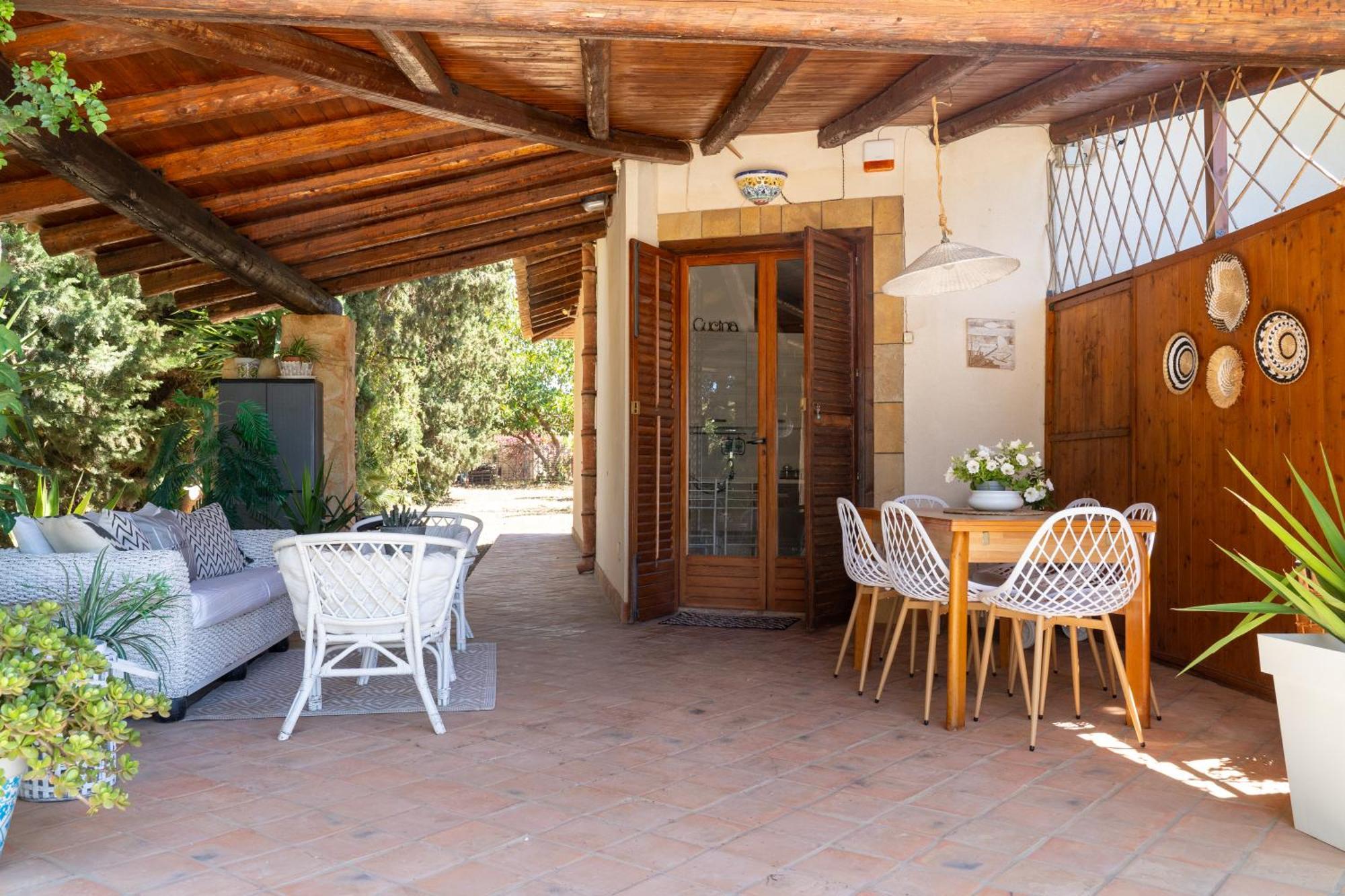 Casa Vacanze Verdemare Con Piscina 里贝拉 外观 照片